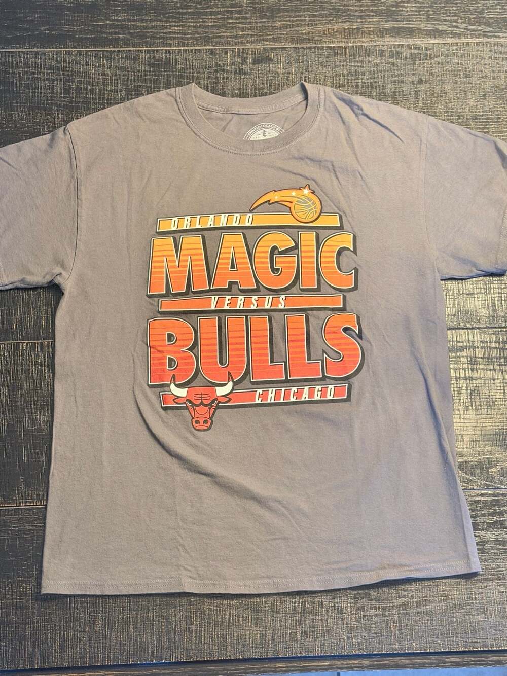 Orlando Magic vs Chicago Bulls NBA Graphic T-Shirt